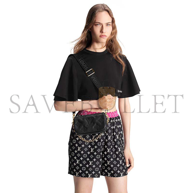 l0vis Vvtt0n master wallet on strap bubblegram m81398 (20*12*6cm)